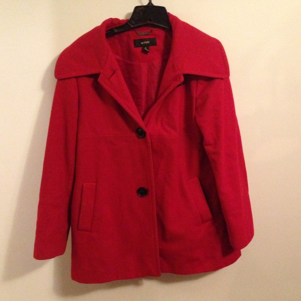 Winter wool Coat and Gloves